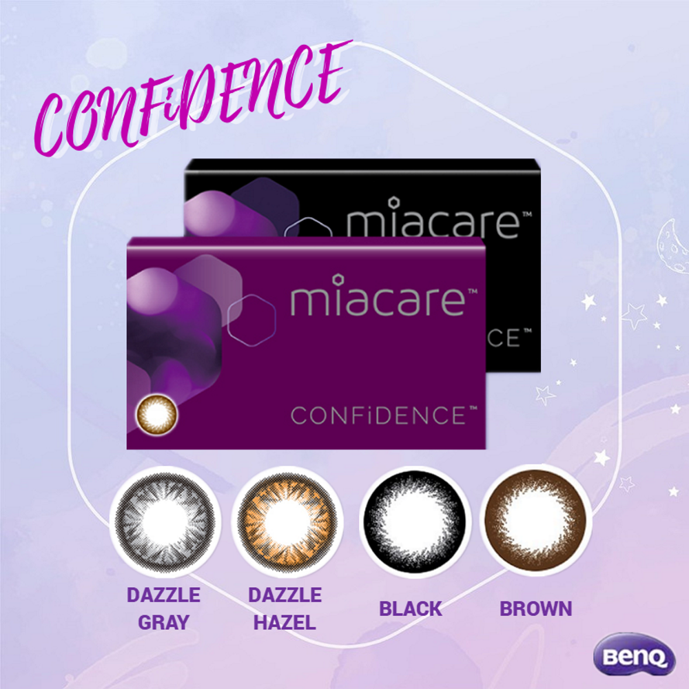 Miacare CONFiDENCE Silicone Hydrogel Colour Contact lens